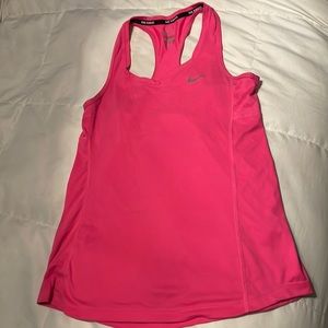 Nike dry fit Fuchsia pink tank